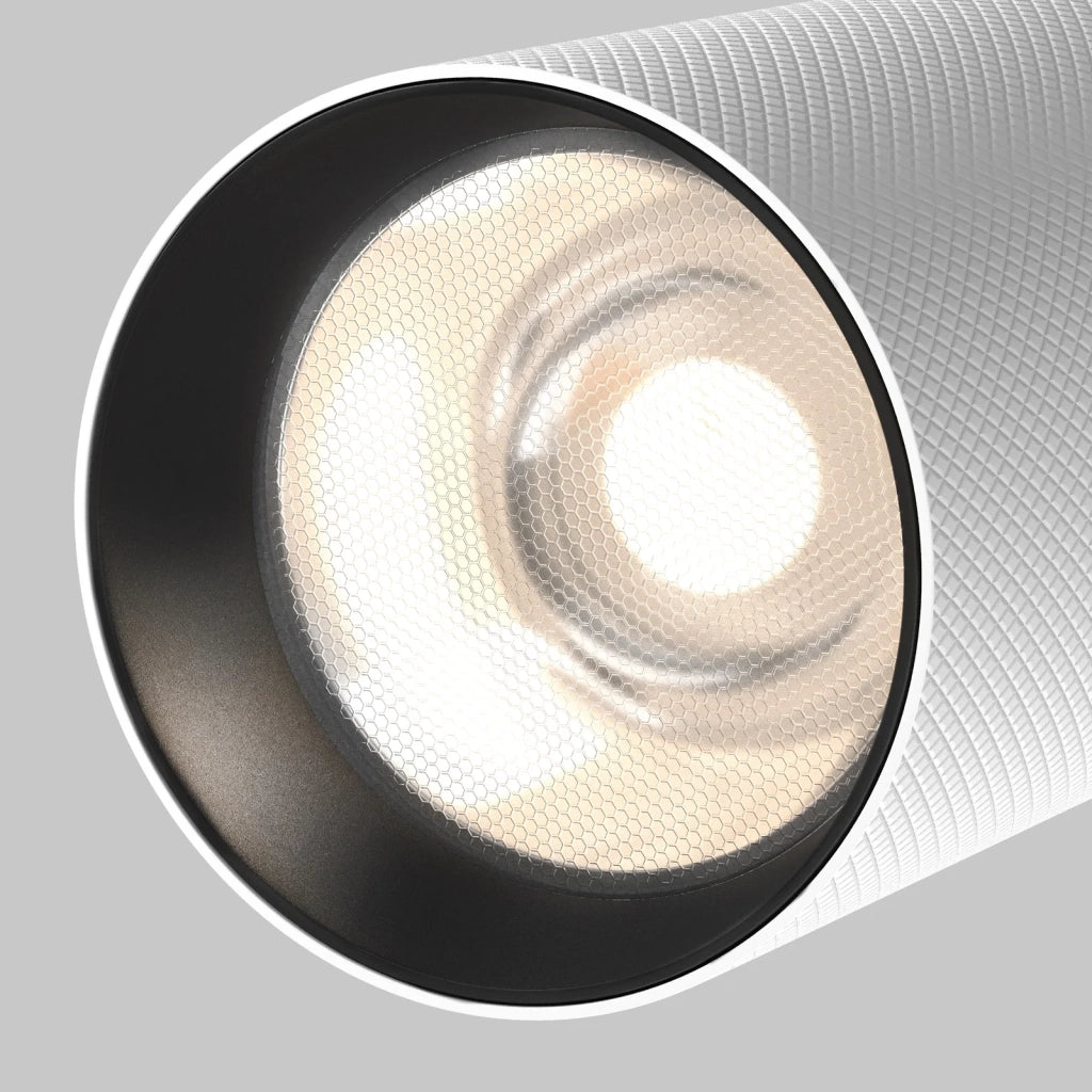 Maytoni Lampada da binario moderna Exility Artisan 1 luce LED integrato nero alluminio