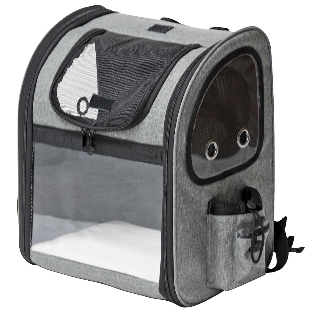 Fudajo Zaino porta animali estensibile Zaino per cani/gatti fino a 6kg Con rete e finestre