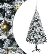 Albero di Natale Artificiale-Albero Natalizio con 150 LED Bianco 150 cm 482181