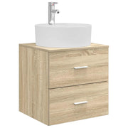 Mobile Lavabo | Armadio Lavabo da Parete Rovere Sonoma 49,5 x 44,5 x 65 cm