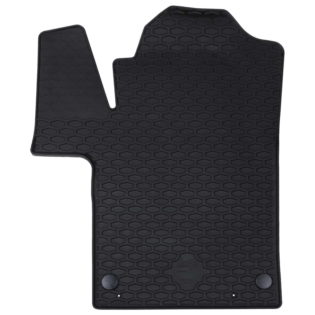 Tappetino per Auto 2 pz Nero Gomma CFW3021603