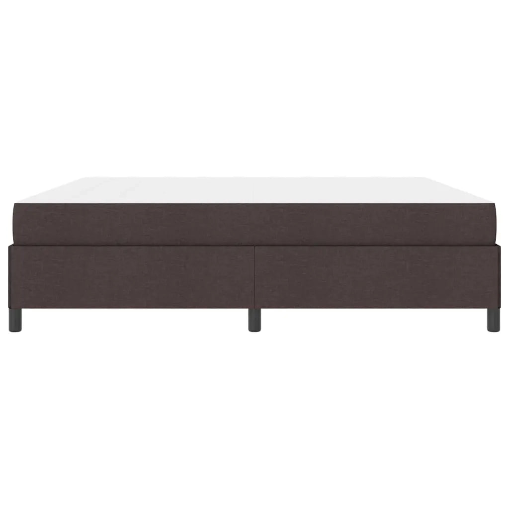 vidaXL Letto a molle Marrone 200 x 200 cm
