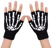 Manopole a forma di scheletro con materiali acrilici luminosi - Manopole senza dita - Manopole a metà dita - Unisex - Veli e morbidi - Comfortevole e caldo 

Modello: 
Materiali: Acrilico
Caratteristiche speciali: Luminosi