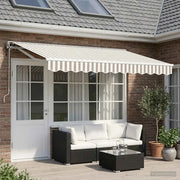 Tettuccio Elettrico Retrattile Grigio chiaro e bianco 3426303