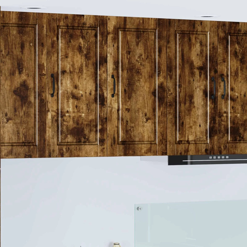 Pensile da cucina | Armadietto a muro PORTO Rovere fum¨¦ 40 x 31 x 80 cm