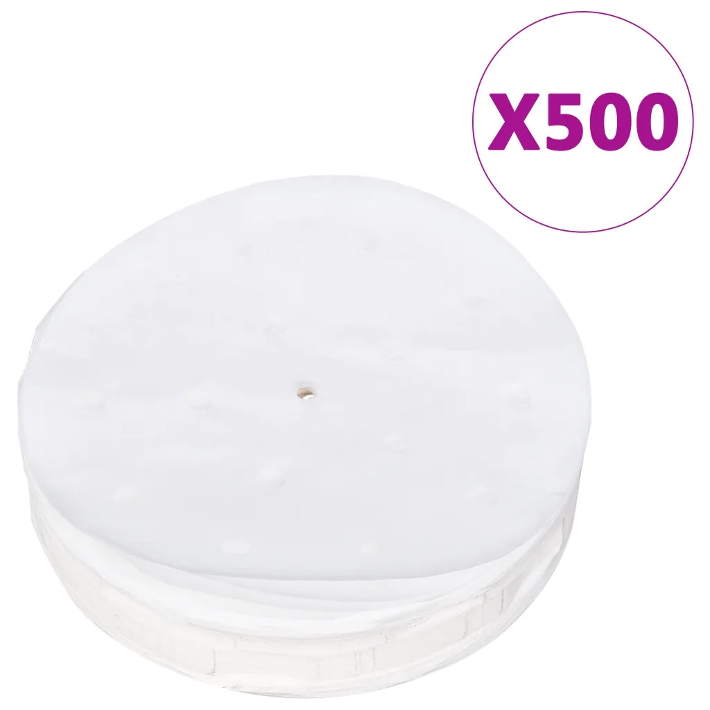 Pressa per Hamburger con 500 Fogli Carta Patty Alluminio 10 cm CFW4755350