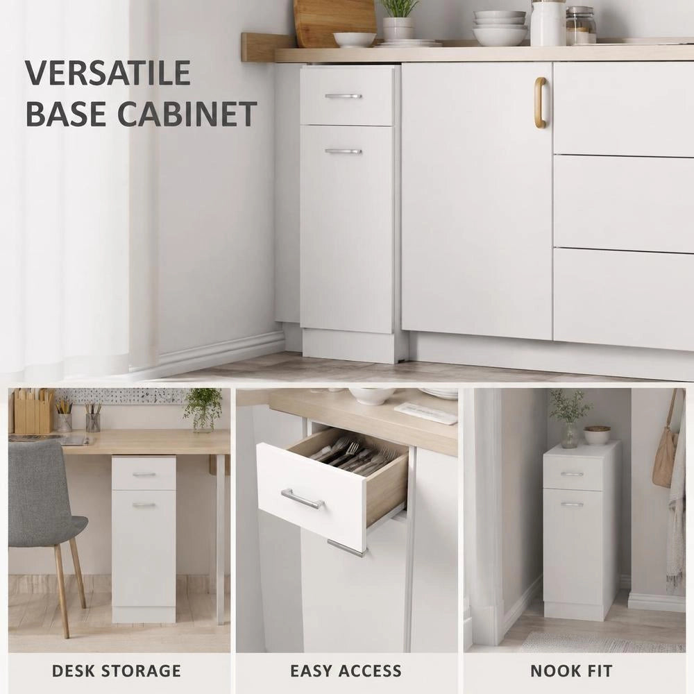 Drawer Unit Lyon White 30x46x81.5 Cm Wood-based Material