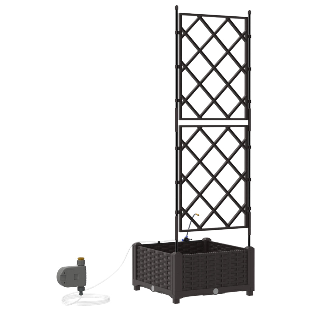 Fioriere da Giardino  con Sistema di Irrigazione Brown