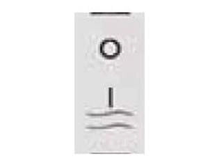 INTERRUTTORE BIPOLARE LUMINOSO AQUA- - 16AX 250V  (7612.2) - 6 pezzi MARLANVIL