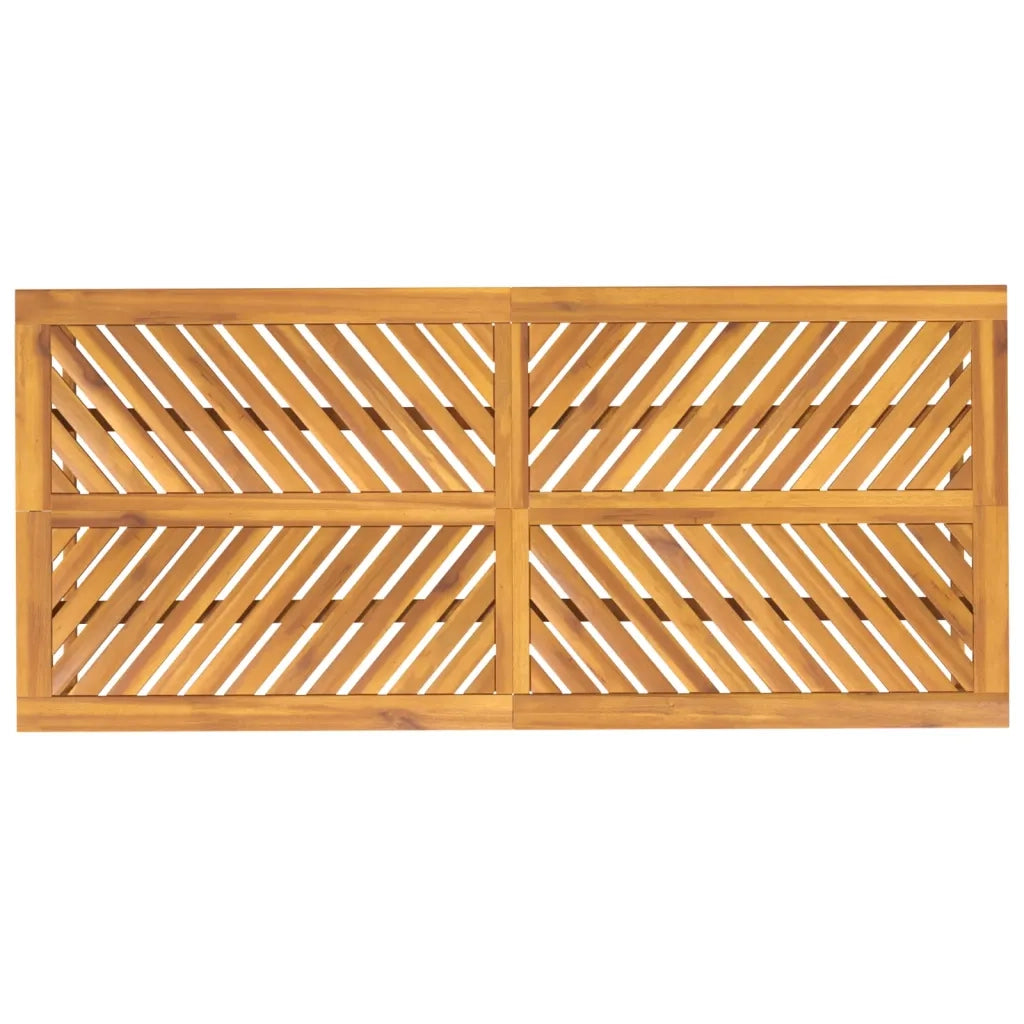 Tavolo da Pranzo da Giardino | Tavolino da esterno 200x90x74 cm Legno Massello Acacia
