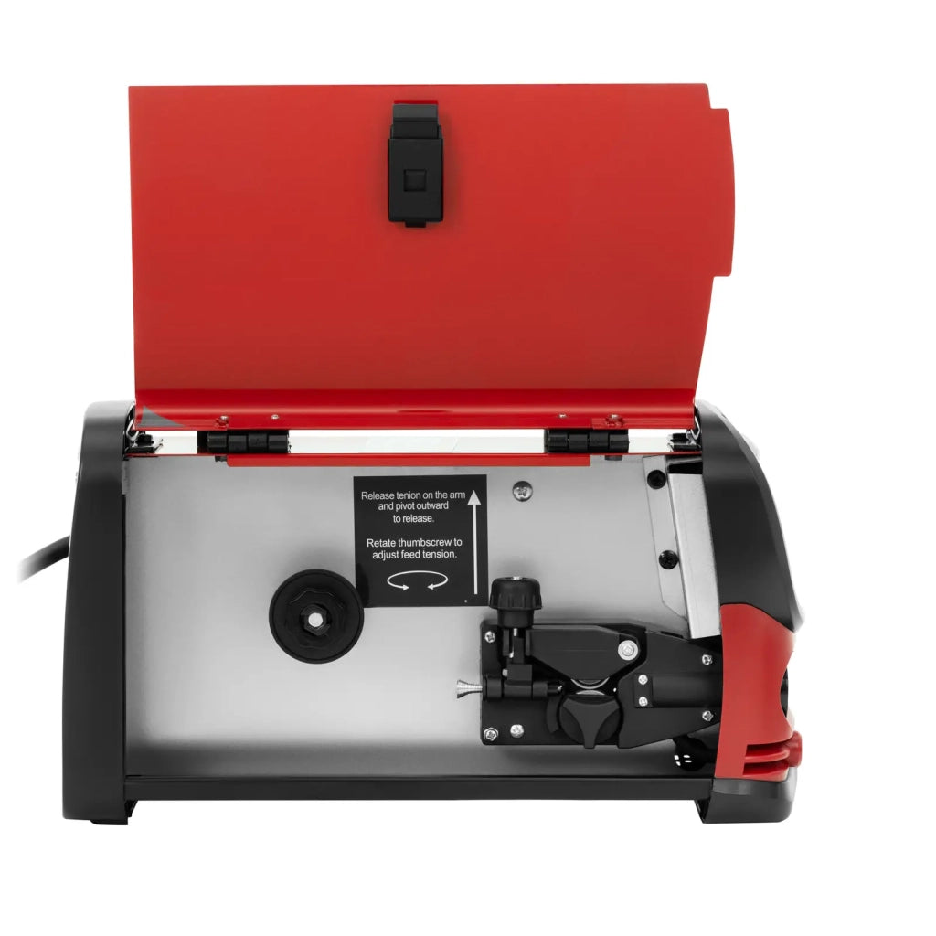 Saldatrice professionale a filo animato 160 A ciclo di lavoro 60% TIG LIFTARC MMA acciaio rosso 14_0009716