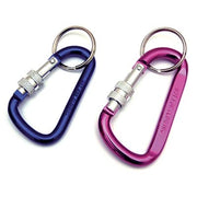 MOSCHETTONE PORTACHIAVE A PERA + VITE CHIUSURA - ALLUMINIO MIX COLORI MM 70- 25 pezzi