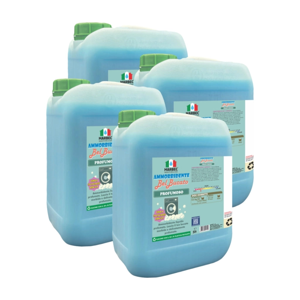 AMMORBIDENTE BelBucato Profumoso 5LTx4Pz