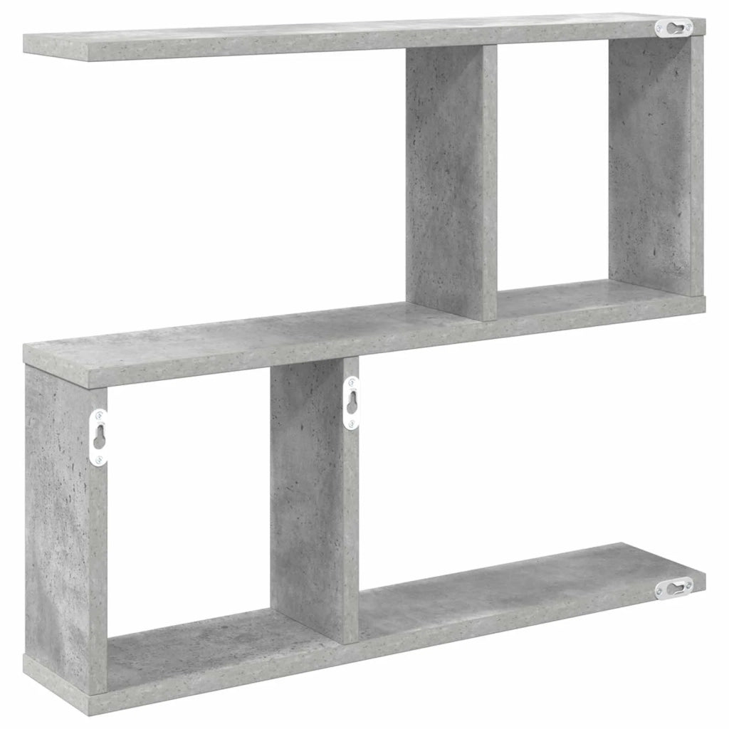 Scaffale da parete Grigio Cemento 60 x 12 x 50,5 cm 8012255