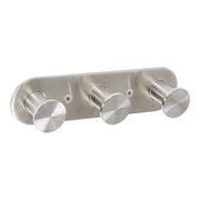 APPENDIABITO TRIPLO MOD. BLIZZ SPAZZOLATO- Spazzolato cm 17,5xh.4,5x3,4- METAF- pezzi 1