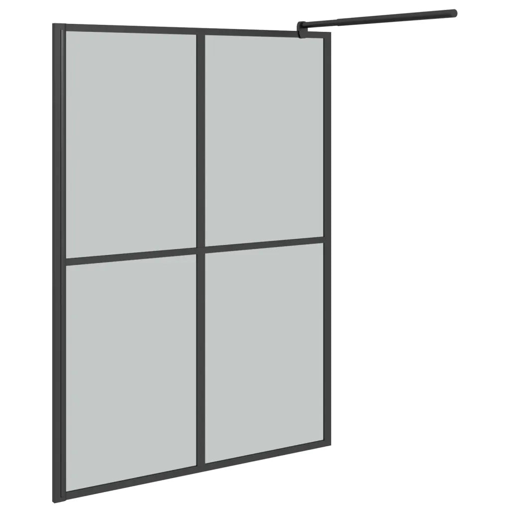 Cabina Doccia 140x195 cm con Vetro Temperato Scuro