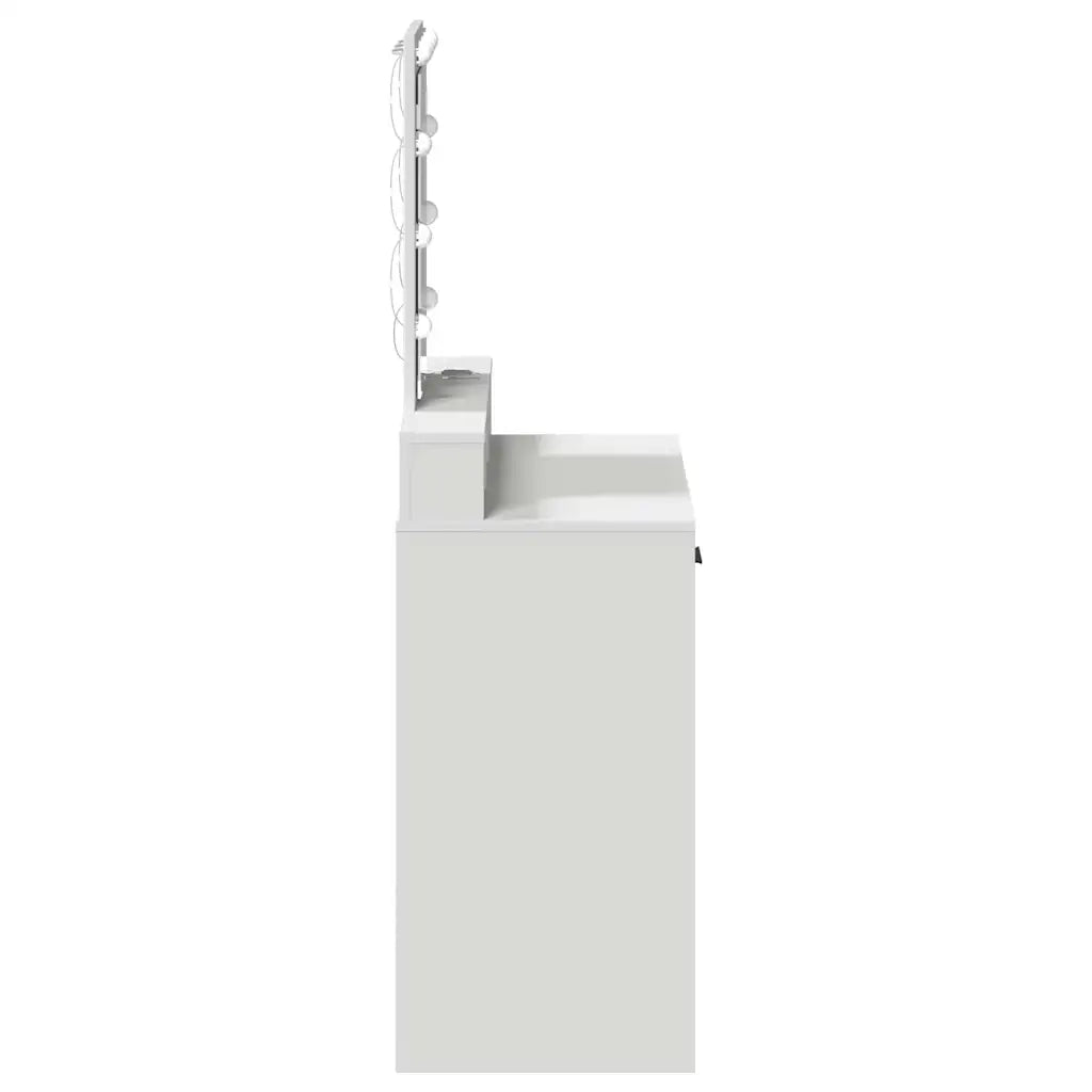 Tavolo da Trucco Bianco 79 x 41 x 140 cm Legno ingegnerizzato 865163