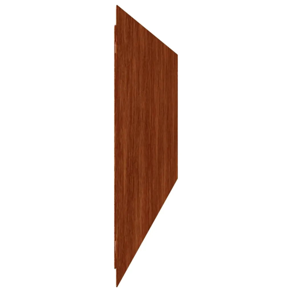 Bordure per Prato 10 pz 20x103 cm Flessibili in Acciaio Corten 821894