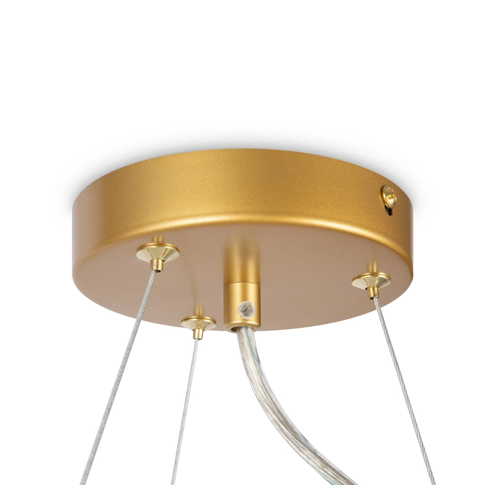 Lampada a sospensione Maytoni Dallas ottone 11 luci G9