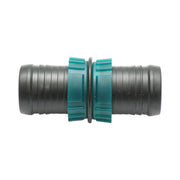 Connettore per tubo gocciolatore con anello 25x25mm per sistemi di irrigazione