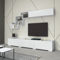 Parete attrezzata Free bianco