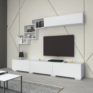 Parete attrezzata Free bianco