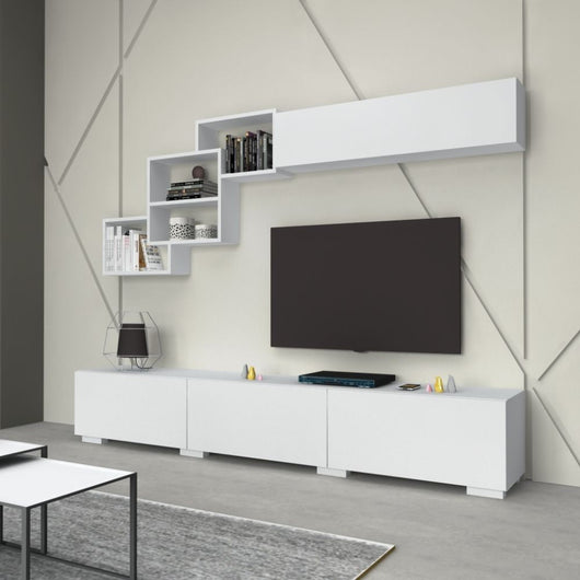 Parete attrezzata Free bianco