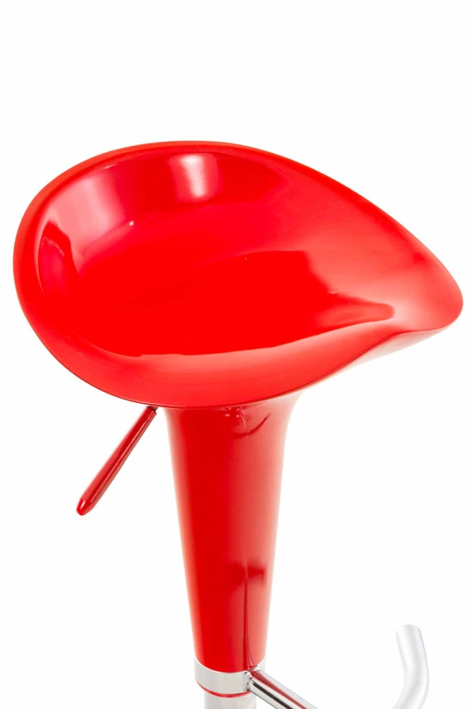 Sgabello Saddle rosso