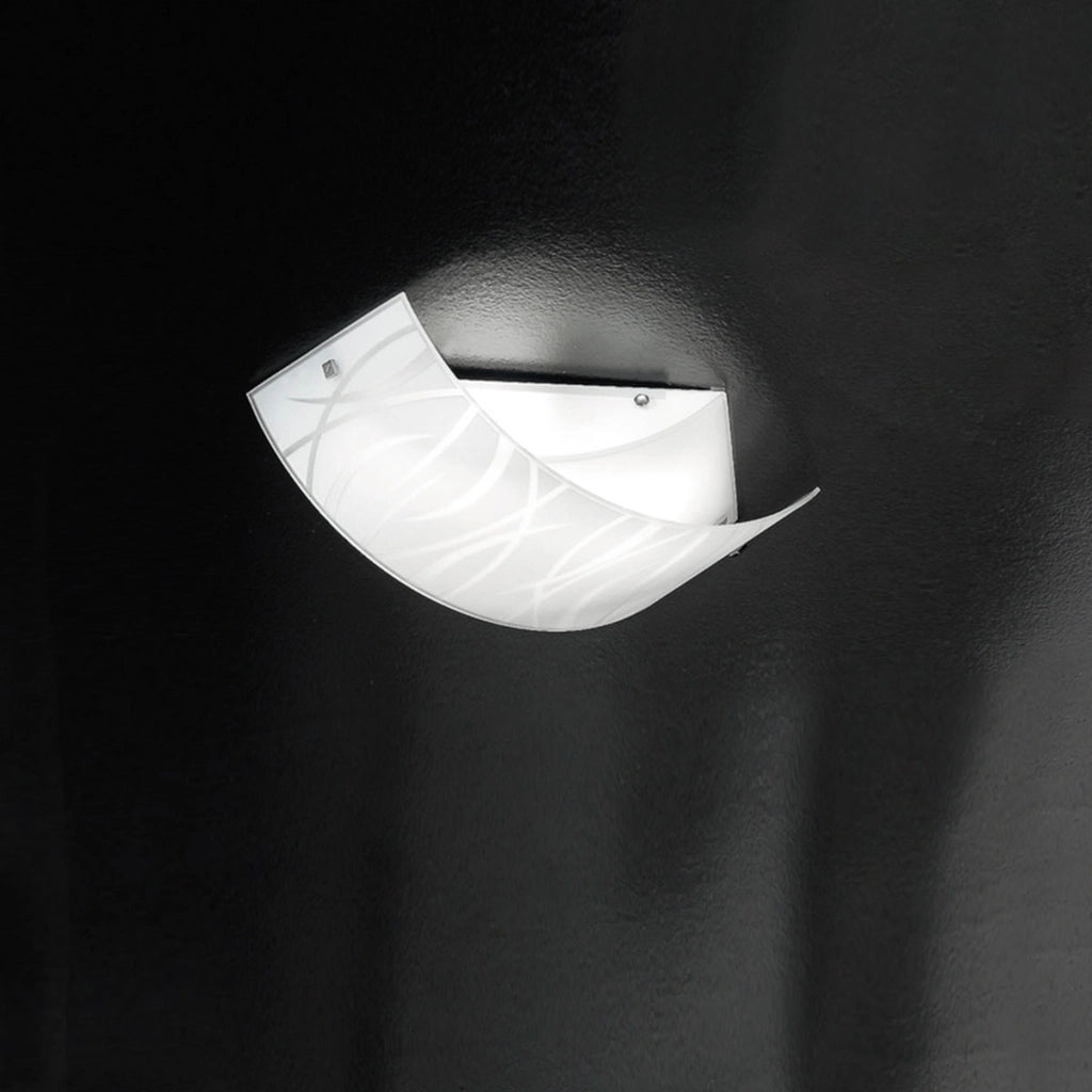 Lampade a soffitto Agnese bianco 3XE14 max 3X28W IP20 - Applique led da muro design moderno