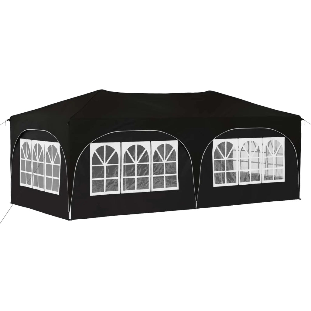 Tenda per feste a pop-up Nero 575 x 288 x 245 cm Tessuto Oxford 42019909