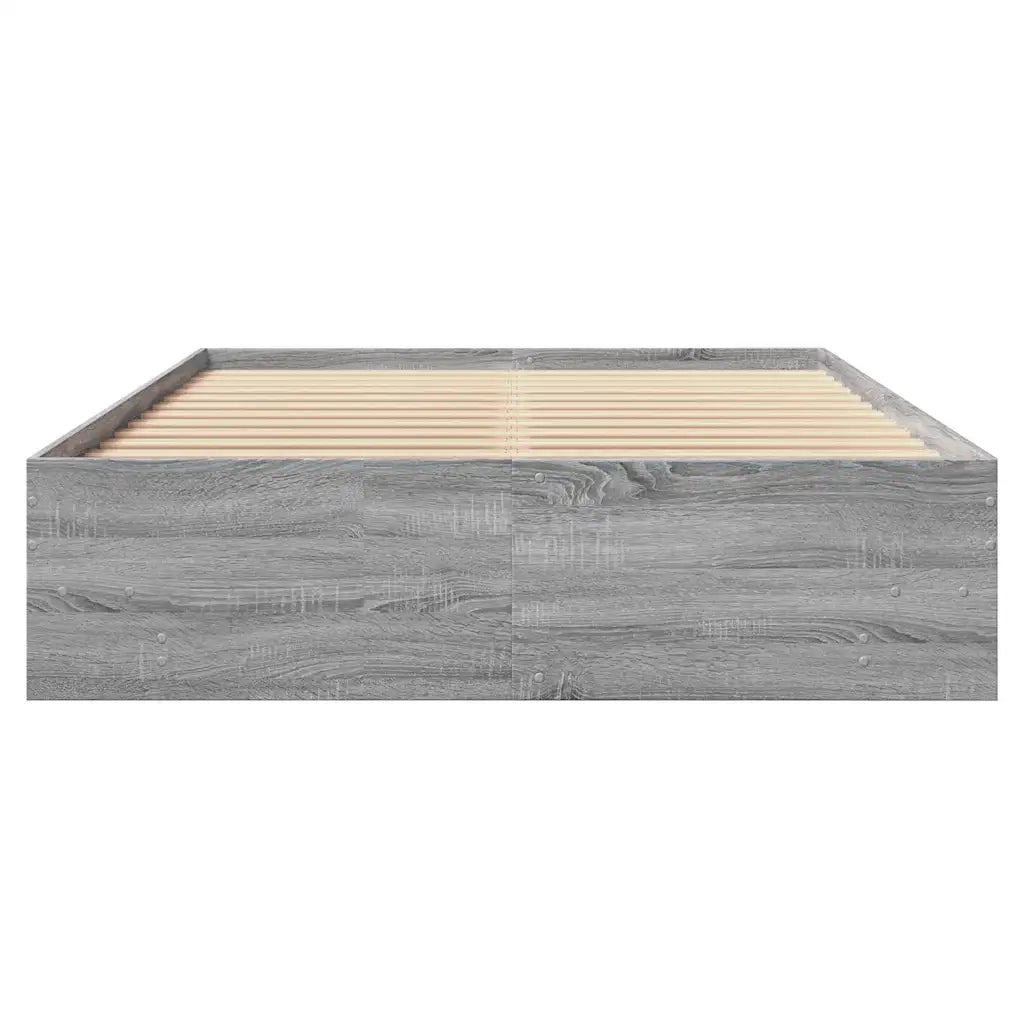 Giroletto Grigio Sonoma 140x200 cm in Legno Multistrato