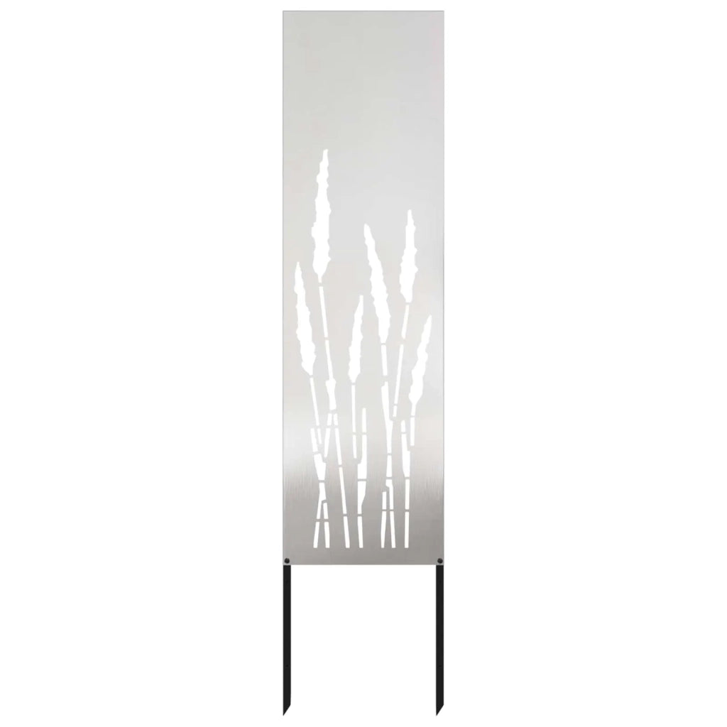 Schermo per privacy in giardino Traforo Argento 32 x 140 cm 876242