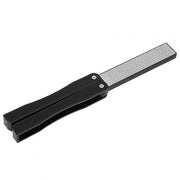 Sbilanciatore a doppia faccia 400/600 grana - Sbilanciatore per coltelli - Sbilanciatore per cesoie - Pieghevole - Leggero - Manuale - Blocco di abrasione