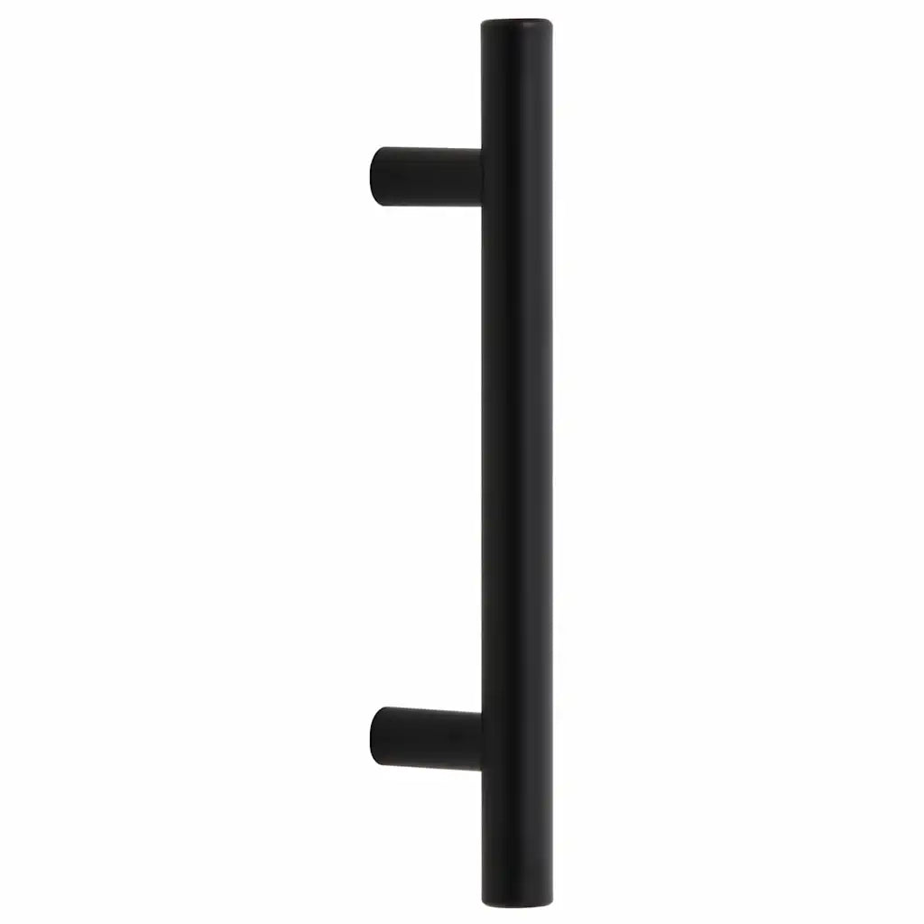 Maniglie per Mobili 10 pz Nere 96mm in Acciaio Inox CFW6335264