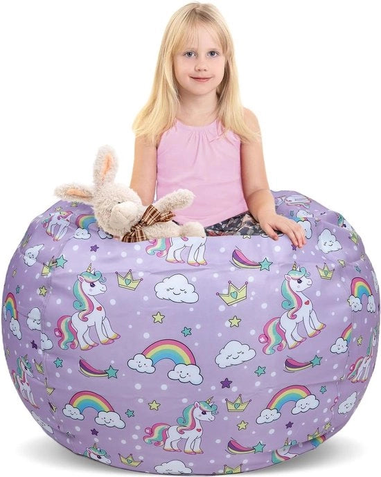 Copristraordinario per Sacco da Gioco per Bambini - Grande Deposito di Animali Riempito - Donna Indoor Outdoor (senza Foderazione)