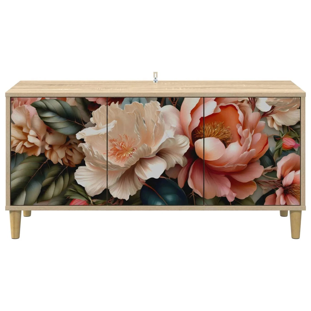Mobile TV BORNE 102 x 33 x 50 cm Sonoma Legno ingegnerizzato 8007076