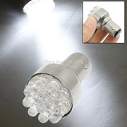 Trade Shop - Coppia Di Lampadine Gialle A Bulbi 12 Led Per Auto 12volt S25 Luce Gialla -