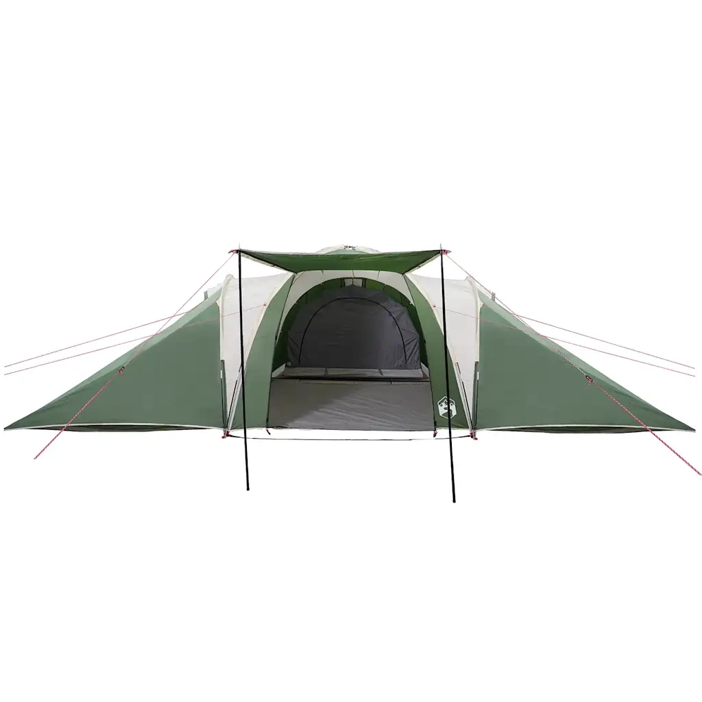 Tenda da Campeggio a Cupola per 6 Persone-Tenda per Escursionismo Verde Impermeabile 890079