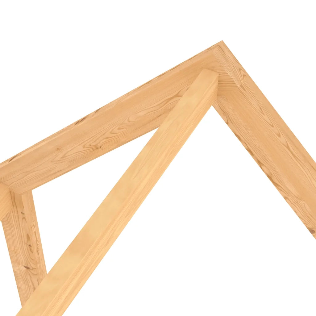 Giroletto per Bambini con Cassetto Legno Massello Pino 80x160cm 322137