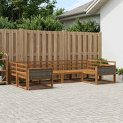 Set di divani da esterno 6 pcs Naturale 3382837