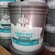 Tixe pareti vive 14lt pittura bianca opaca anticondensa termoisolante ceramica alto spessore con antimuffa lavabile per