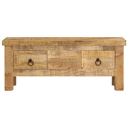 Tavolino da Salotto 90x45x35 cm in Legno Massello di Mango 247326