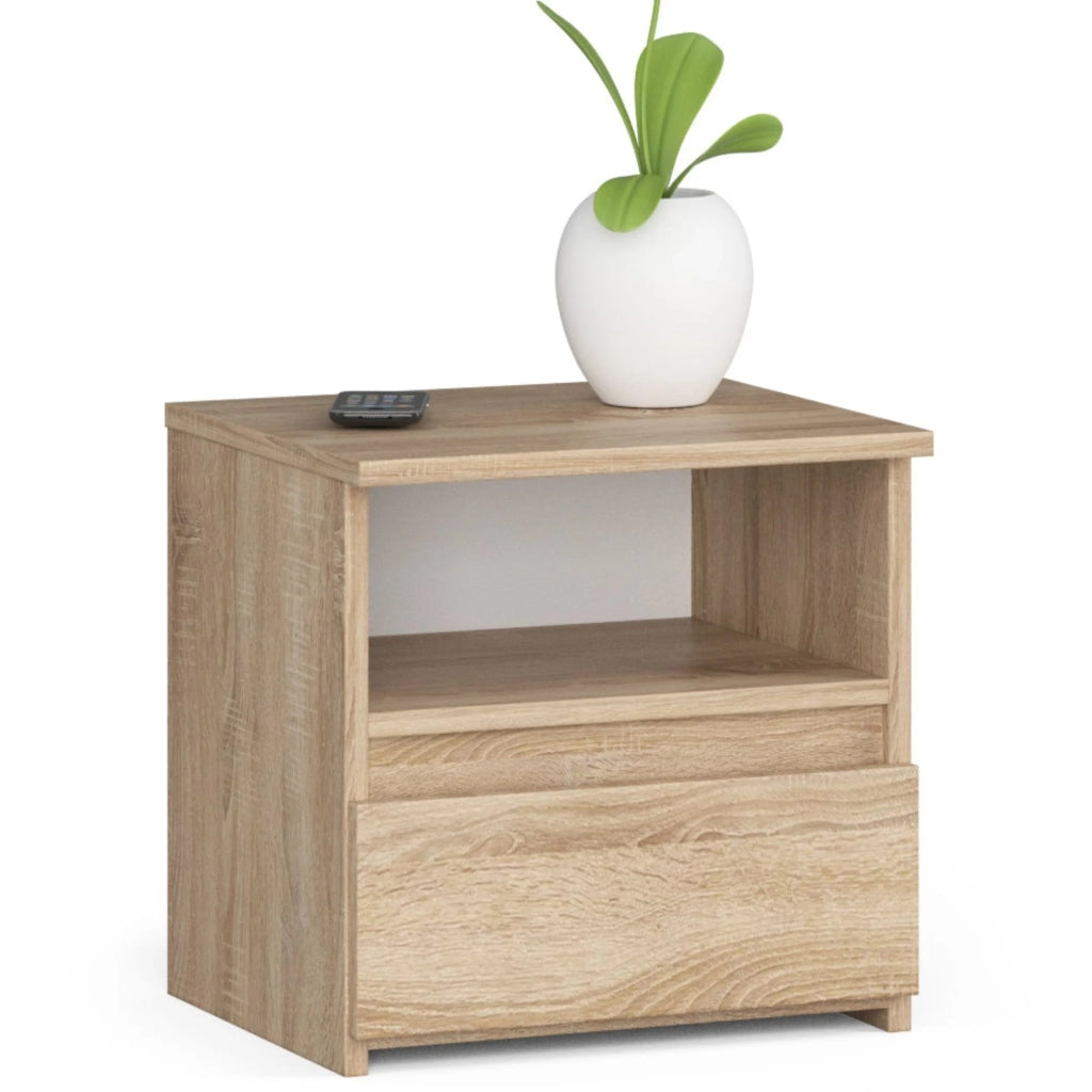 Comodino AKORD CL1 Sonoma Quercia 40 cm 1 cassetto 40x35x40 cm