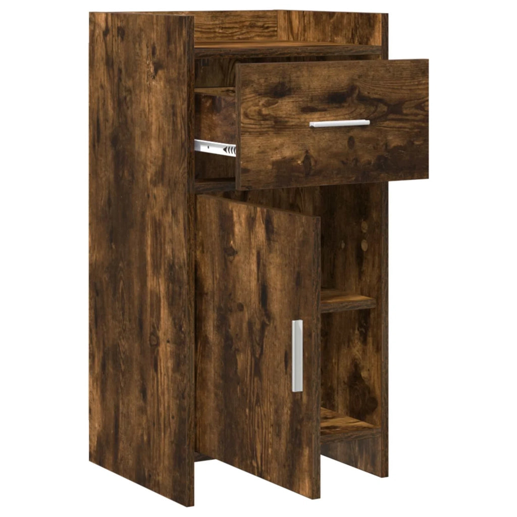 Credenza Rovere Fumo 40 x 36 x 80 cm Legno ingegnerizzato 8011087