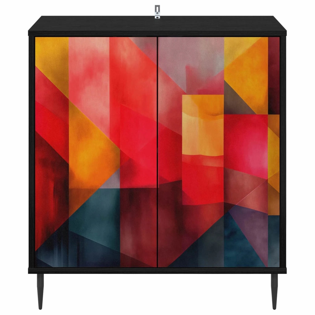 Credenza HEESCH Rovere Nero 69 x 33 x 76 cm 8006938