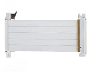 Cavo di estensione PCI E 16X 4.0 - Adattatore a 180 gradi - Adatto per schede grafiche di alta prestazione - Modello compatibile con schede grafiche 4090 e RX 7900 XT - Bianco - Tecnologia anti-interferenza