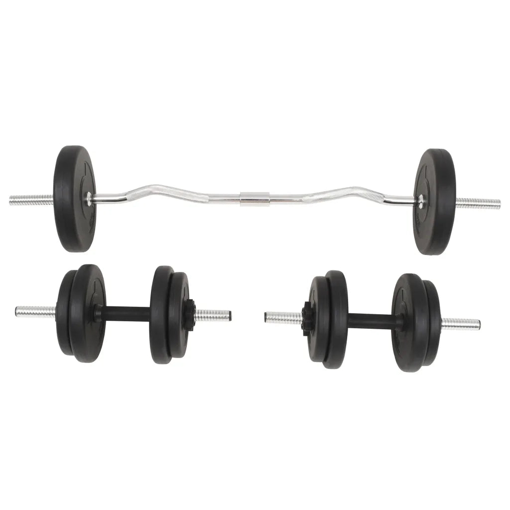 Set Bilanciere e Manubri 30 kgcod mxl 120872