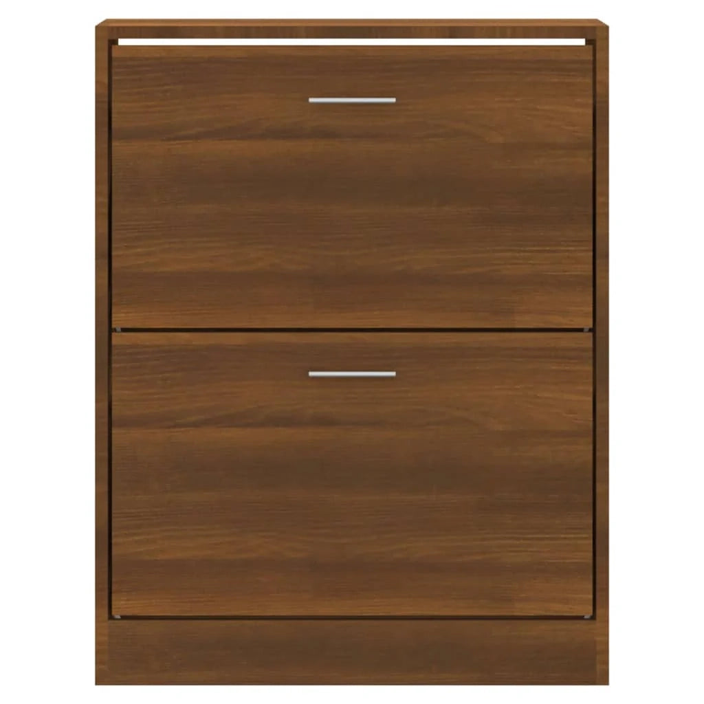 Scarpiera scarpiera mobile portaoggetti ingresso corridoio soggiorno 63 x 24 x 81 cm MDF marrone 02_0021646