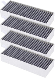 Filtro a carbon per aspirapolvere - Set di 4 filtri - Adatto per Neff, Siemens e Bosch 17007505 / 17004796 / HZ9VRCR0 HEZ9VRUD0 - 17007113 - Filtro a carbon