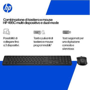 Kit mouse tastiera hp 495c blk - BE1Q0UT#ABZ